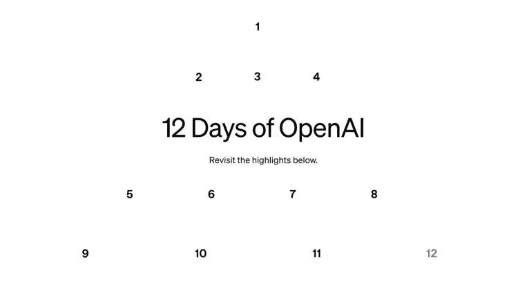 12 Days of OpenAI, Google AI e gli altri: Dicembre Bollente.