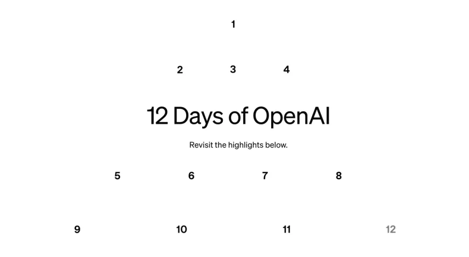 12 Days of OpenAI, Google AI e gli altri: Dicembre Bollente.