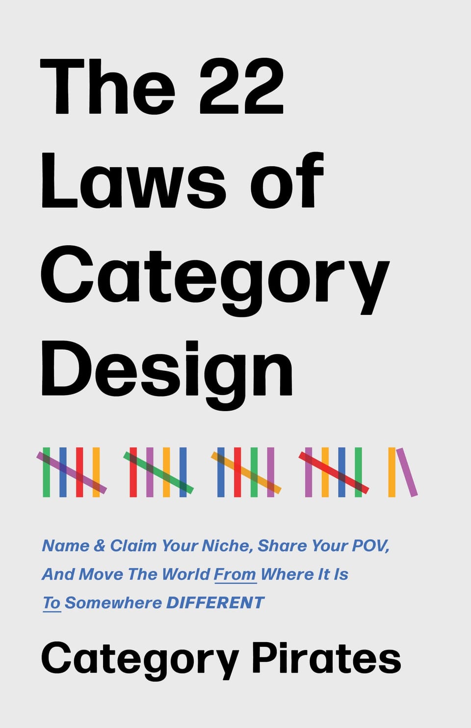 Letture: Category Pirates - The 22 Laws of Category Design